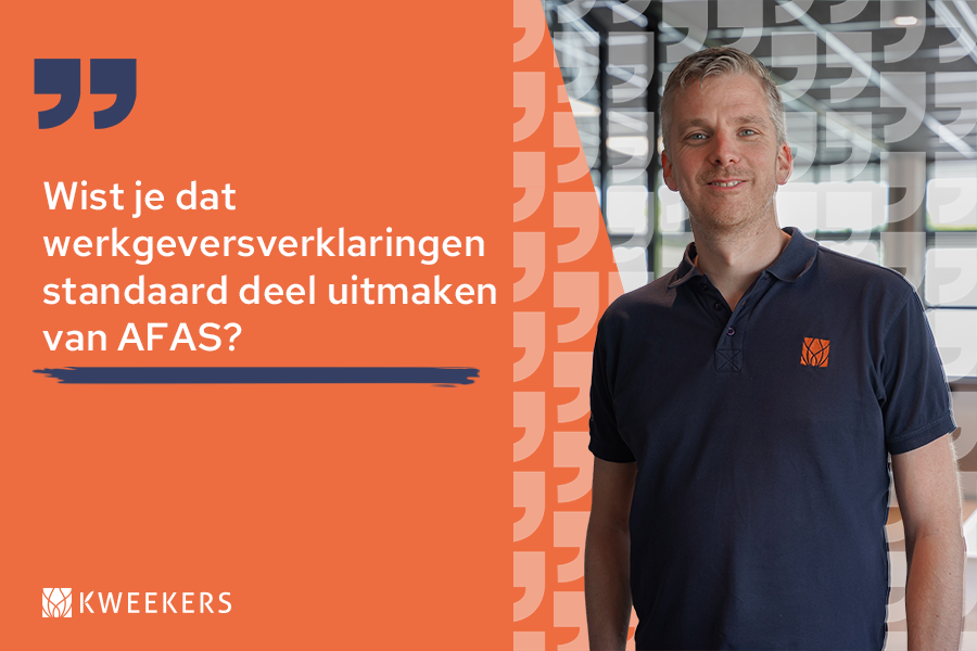 Wist je dat werkgeversverklaringen standaard deel uitmaken van AFAS?