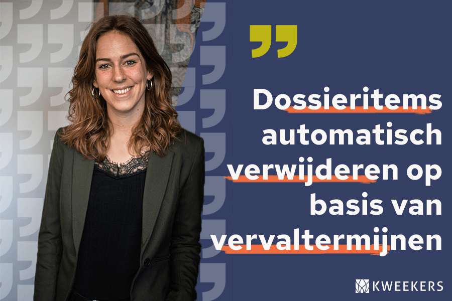 Dossieritems verwijderen op basis van vervaltermijnen